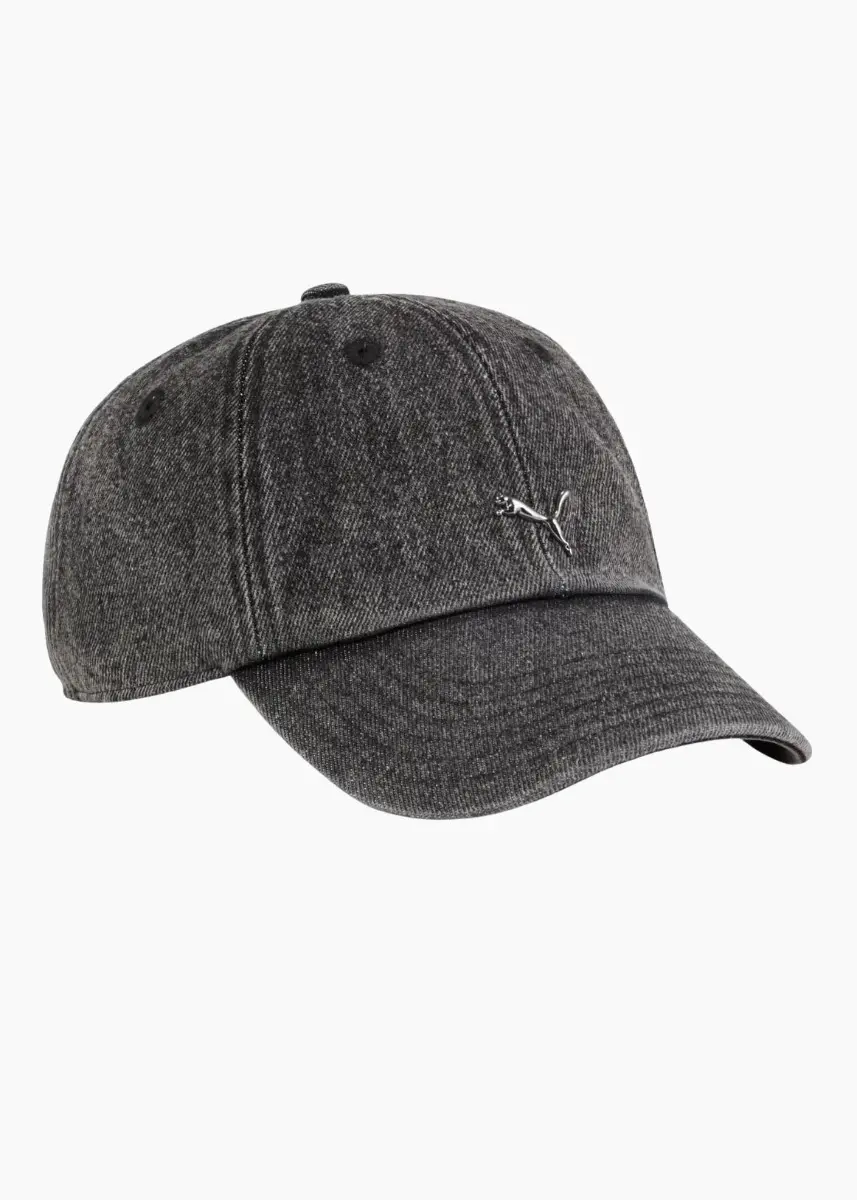 Czapka z daszkiem Puma Wardrobe Ess Matal Dad bawełniana unisex 25968 01