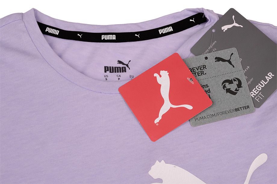 Puma koszulka damska ESS Logo Heather Tee 586876 16