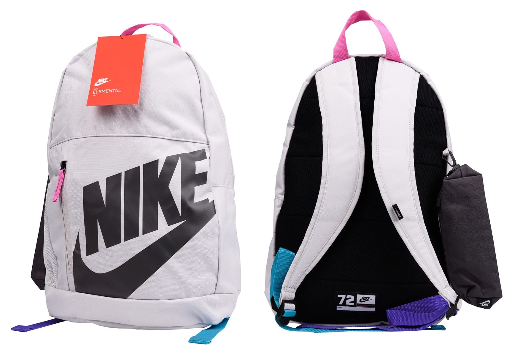 Nike Plecak Szkolny Miejski z piórnikiem Y Elemental BKPK FA19 BA6030 078