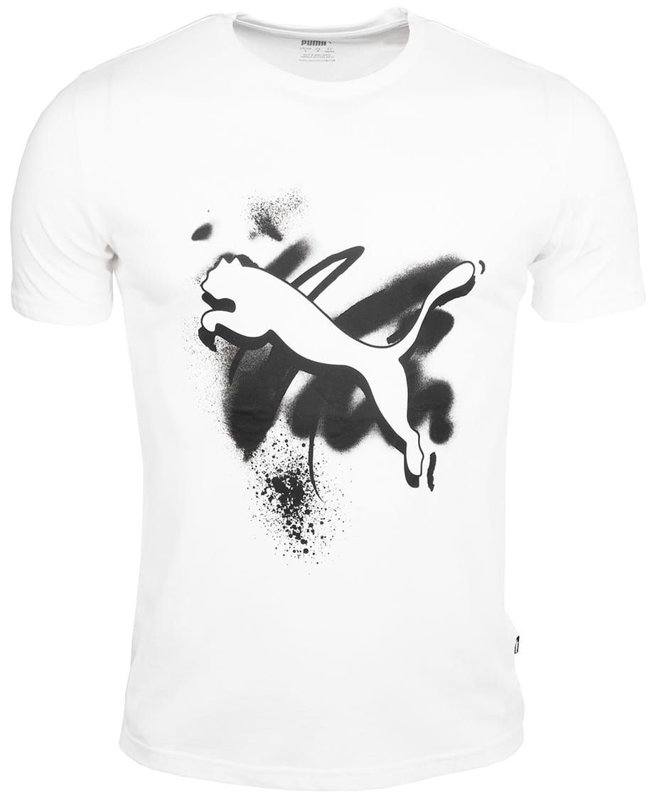 PUMA Koszulka Męska Cat Basic Tee 584506 02