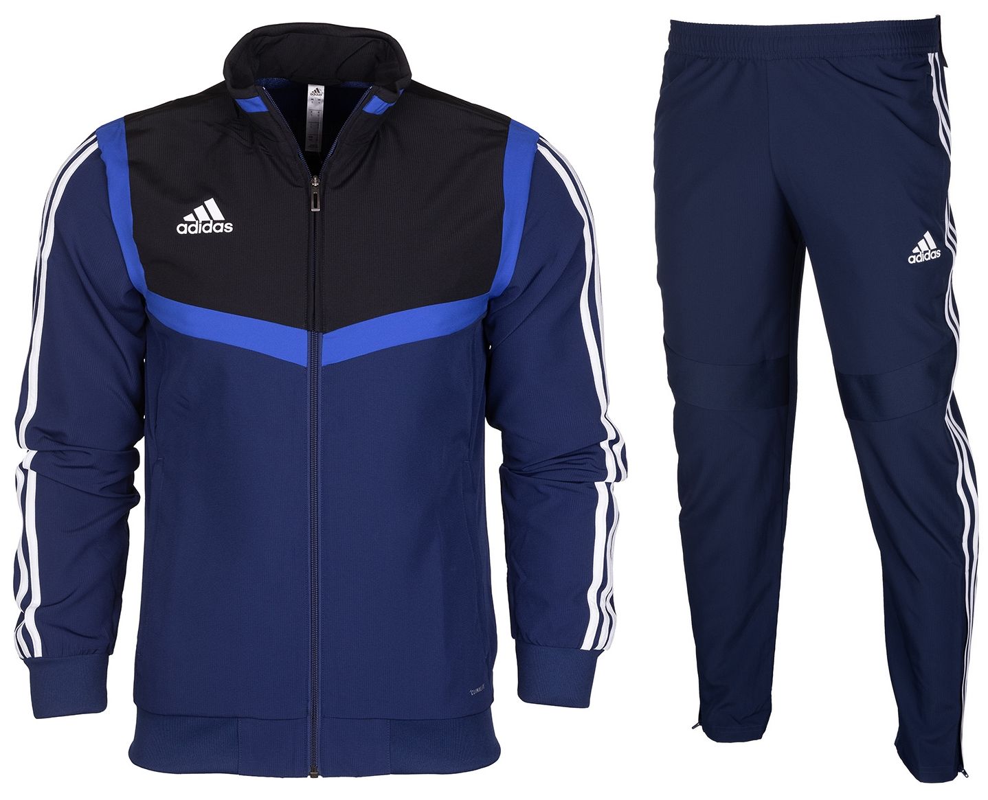 Adidas Dres kompletny Dziecięcy JR spodnie kurtka Tiro 19 Presentation DT5269 / DT5781