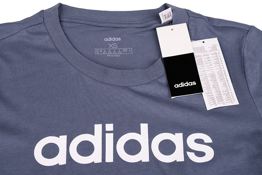 adidas koszulka damska Essentials Linear Slim Tee EI0698