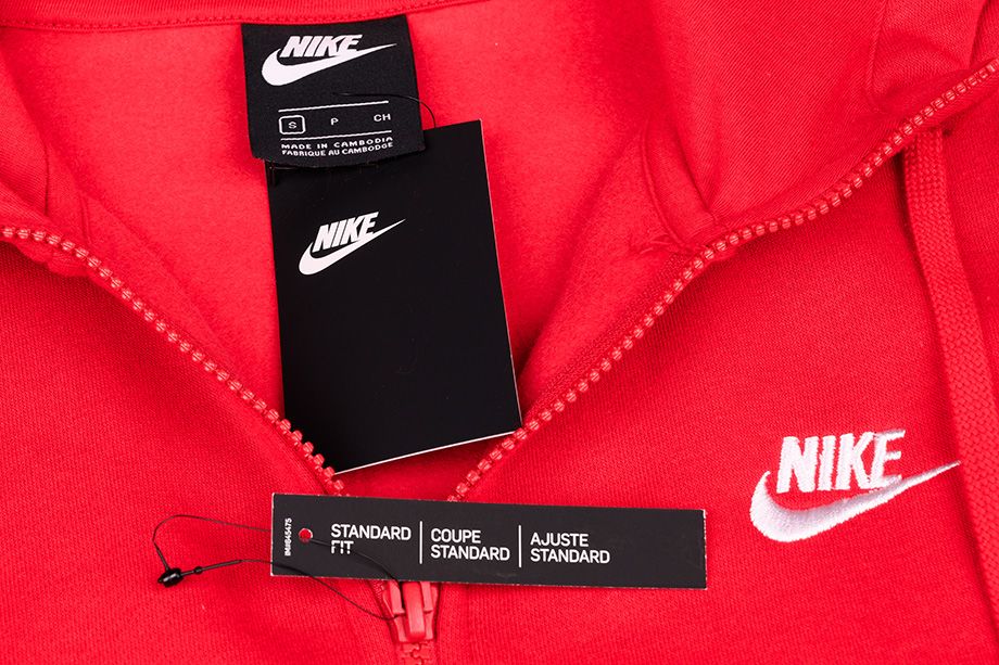 Nike bluza męska Club Hoodie FZ BB BV2645 657