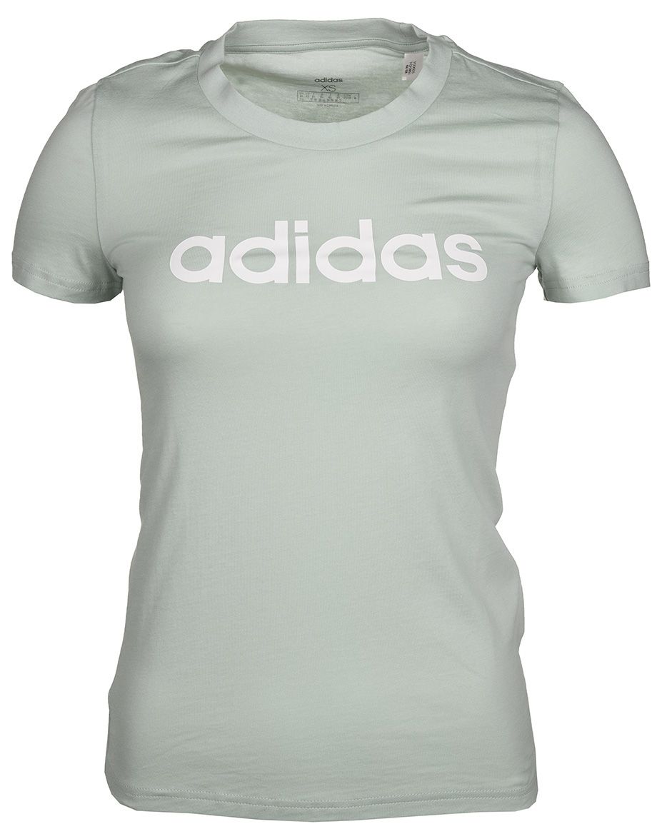 adidas koszulka damska Essentials Linear Slim Tee FM6424
