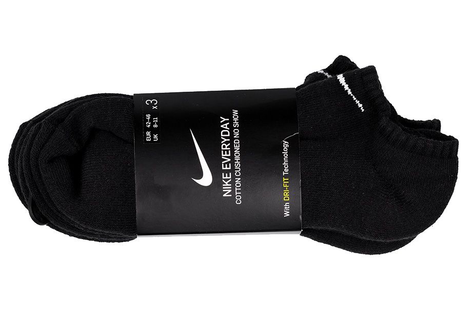 Nike Skarpety Everyday Cushioned No Show 3PACK SX7673 010