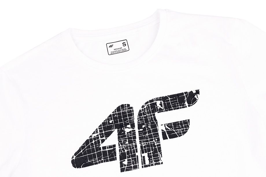 4F koszulka męska H4L20 TSM012 10S