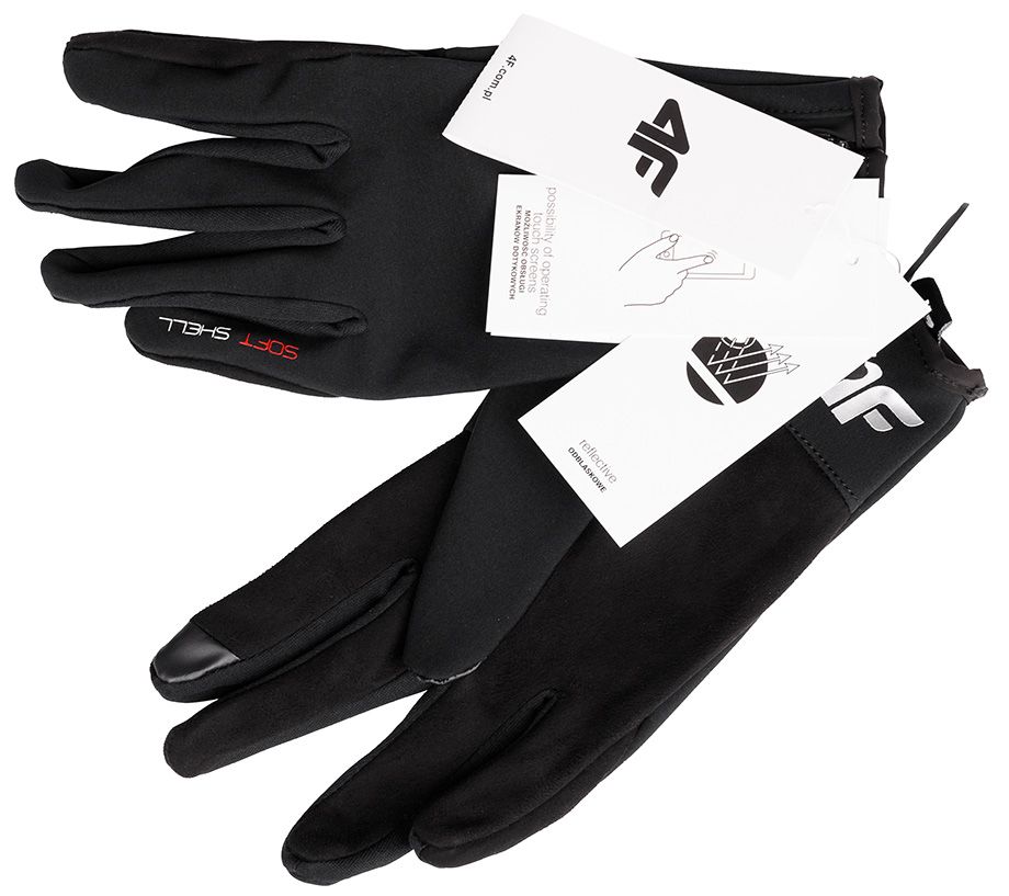 4F rękawiczki sportowe zimowe H4Z20 REU060 20S