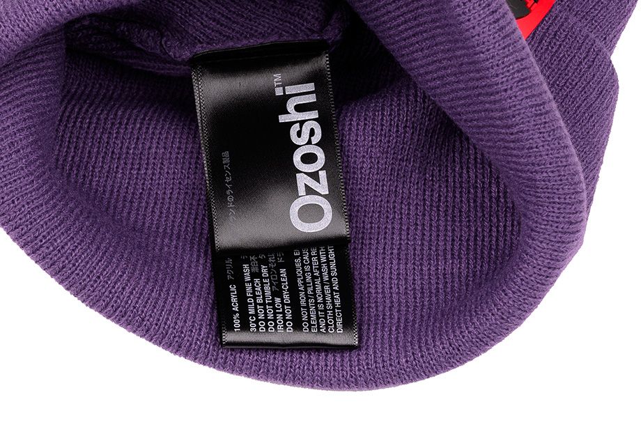 Ozoshi Czapka Zimowa Hitoshi Cuffed Beanie OWH20CFB002BR 06