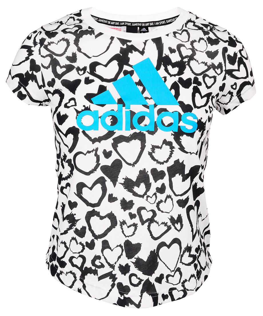 adidas koszulka dla dzieci YG MH Graphic Tee GE0937