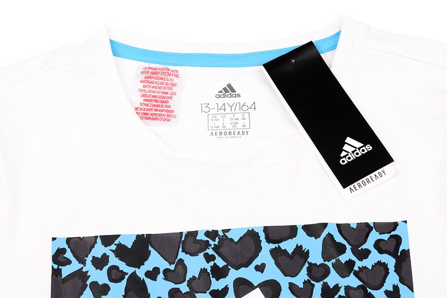 adidas koszulka dla dzieci G a.r. Gfx Tee GE0500