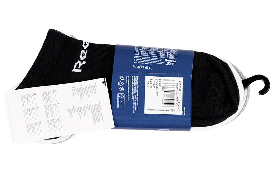 Reebok Skarpety Active Core Low Cut Sock 3Pack GH8229