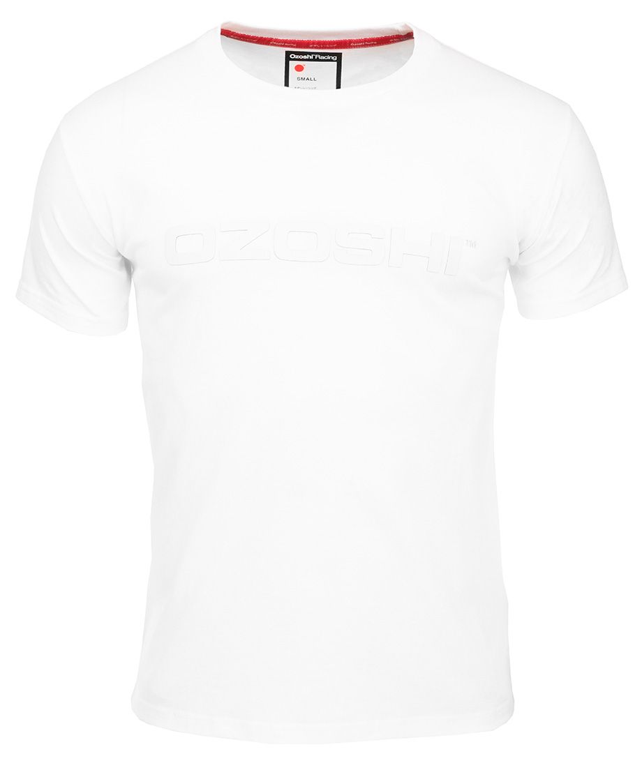 Ozoshi koszulka męska Naoto biała O20TSRACE004
