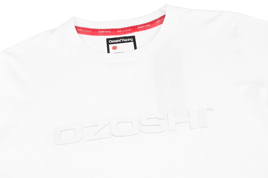 Ozoshi koszulka męska Naoto biała O20TSRACE004