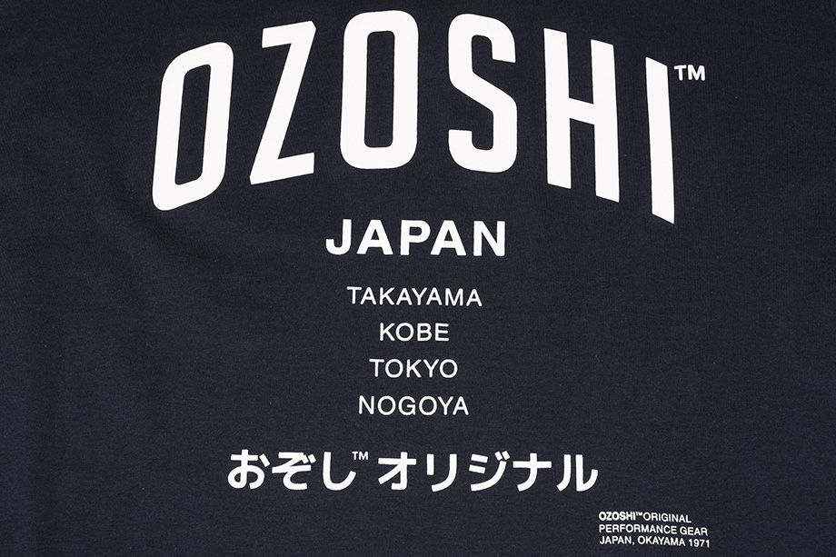 Ozoshi koszulka męska Atsumi granatowa TSH O20TS007