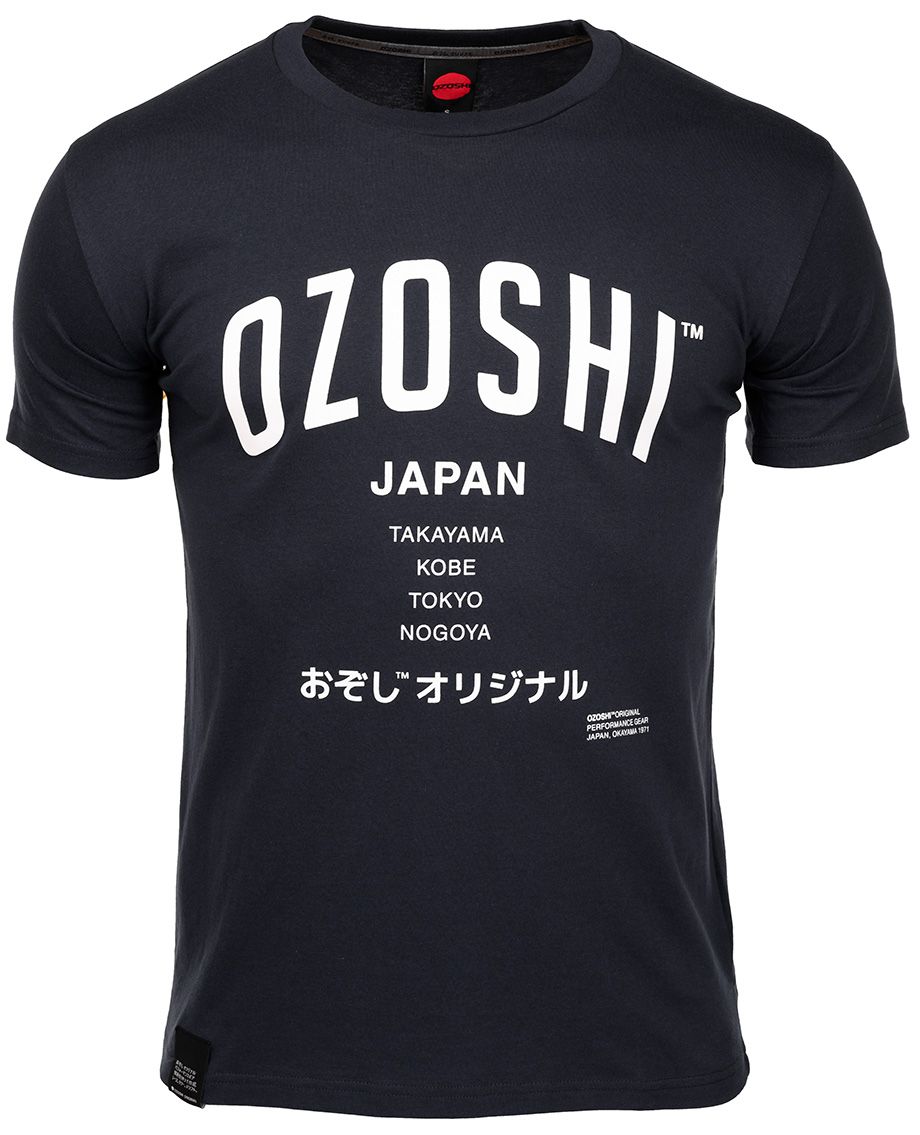 Ozoshi koszulka męska Atsumi granatowa TSH O20TS007