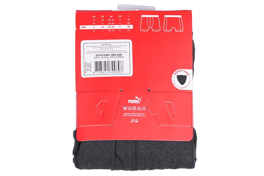 PUMA Bokserki Męskie Basic Boxer 2P 521015001 899
