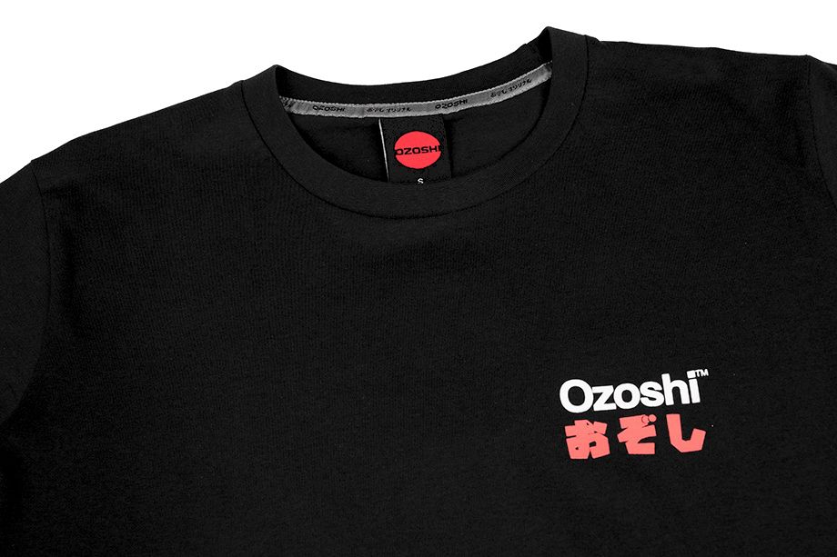 Ozoshi koszulka męska Isao czarna TSH O20TS005