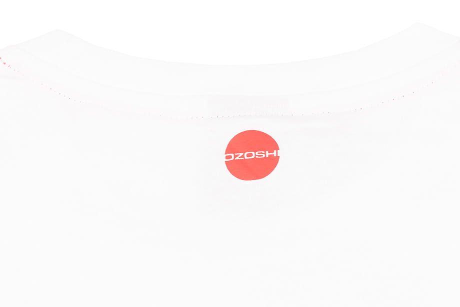 Ozoshi koszulka męska Masaru biała O20TSBR008