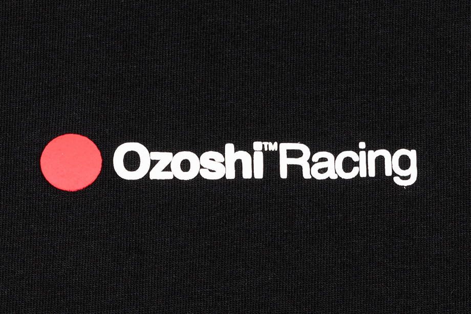 Ozoshi koszulka męska Hiroki czarna O20TSBR004