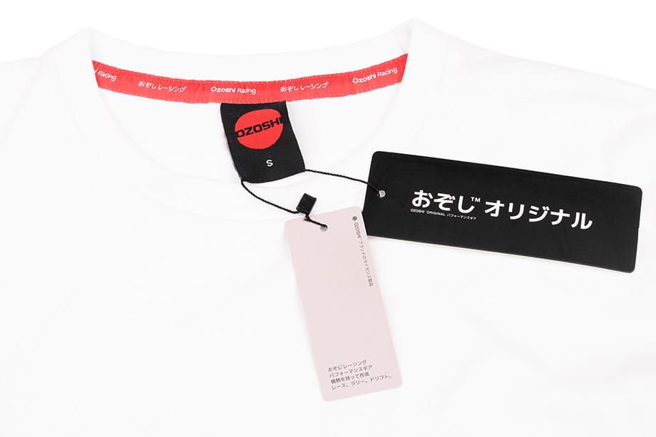 Ozoshi koszulka męska Masaru biała O20TSBR008-ADD