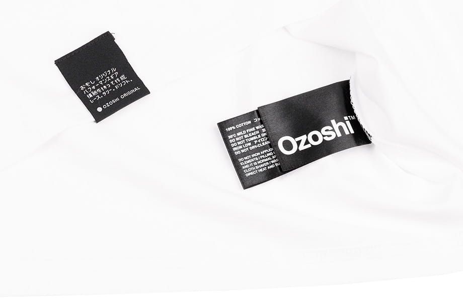 Ozoshi koszulka męska Masaru biała O20TSBR008-ADD