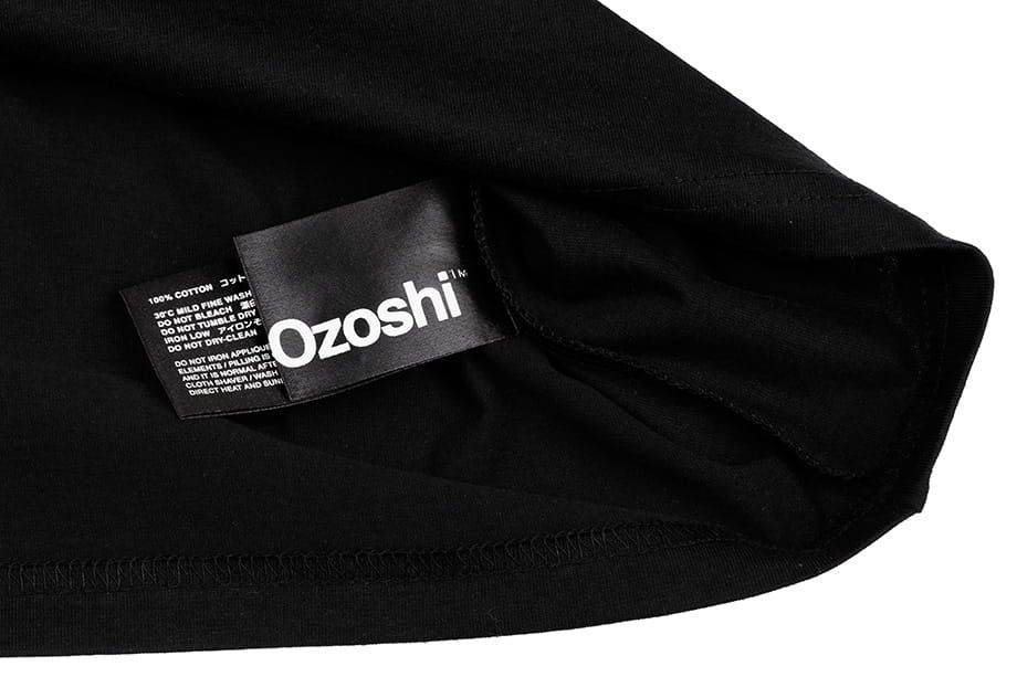 Ozoshi koszulka męska Yoshito czarna O20TSRACE005