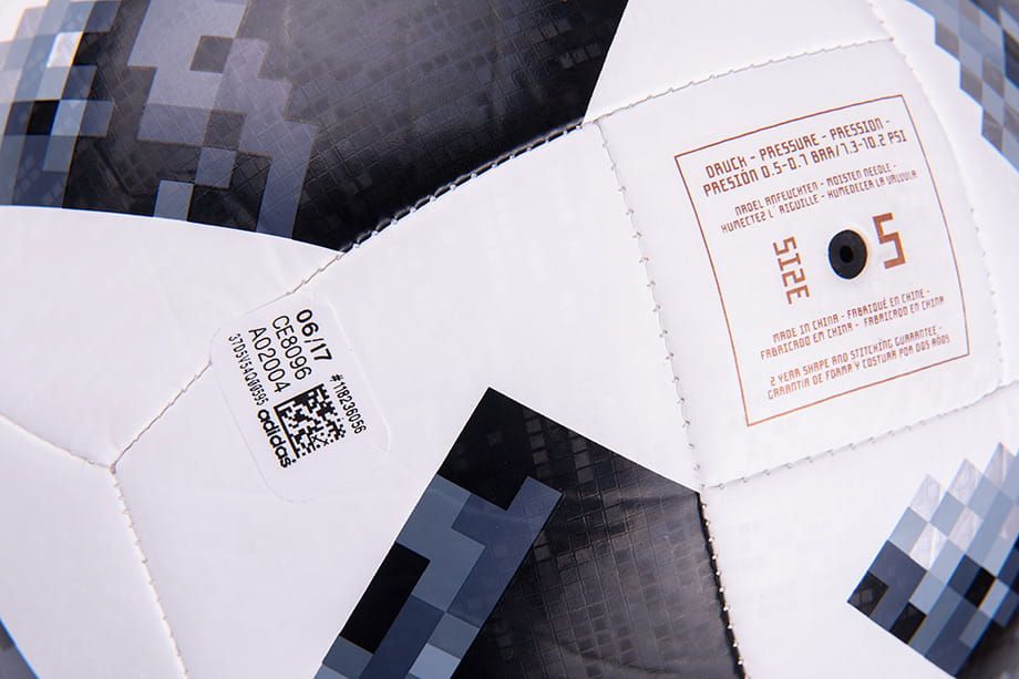 adidas Piłka Telstar MŚ Rosja 2018 Top Glider CE8096 roz.4