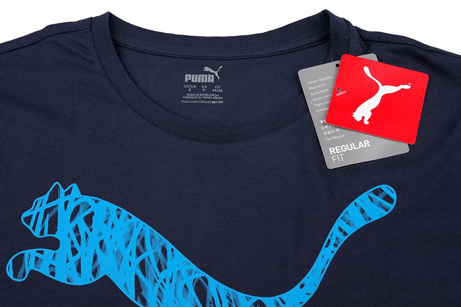 PUMA Koszulka Męska Cat Basic Tee 584506 06