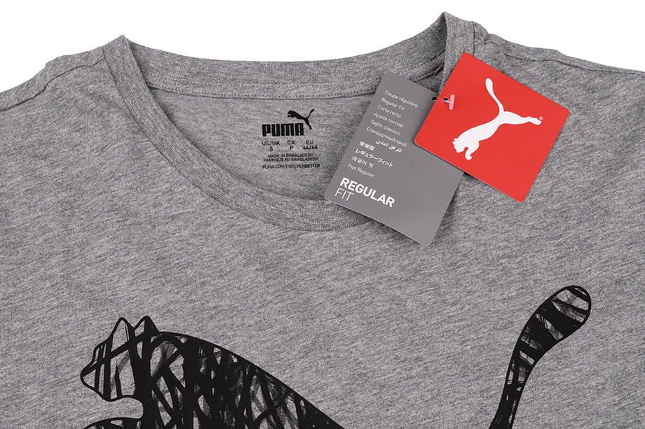 PUMA Koszulka Męska Cat Basic Tee 584506 03