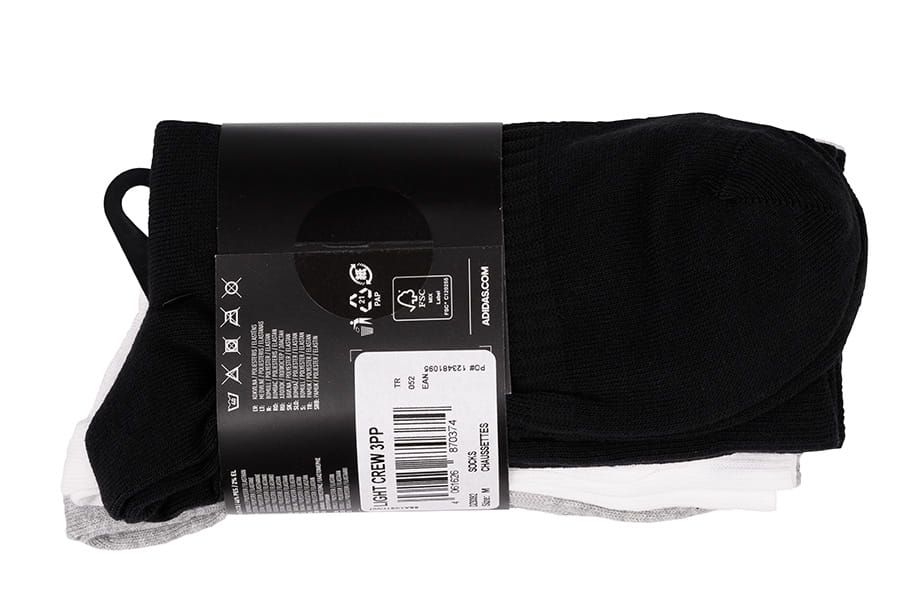 adidas Skarpety Cushioned Crew 3PP DZ9355
