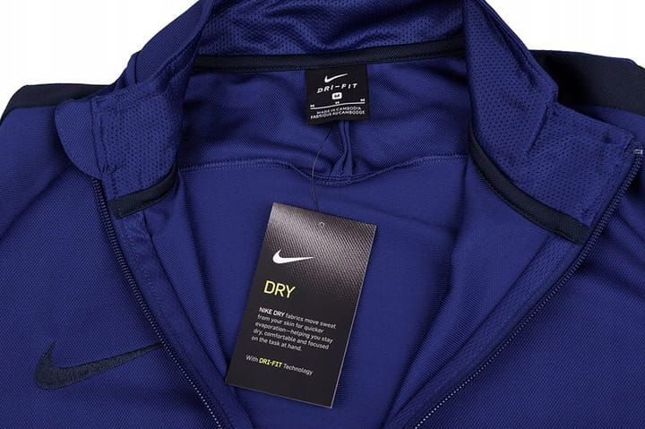 Nike Dres kompletny meski spodnie bluza Academy Dry 844327 455