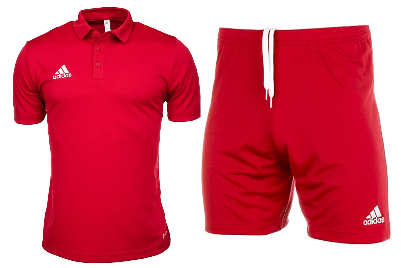 adidas dziecięcy strój sportowy koszulka spodenki Entrada 22 Polo H57495/H57501