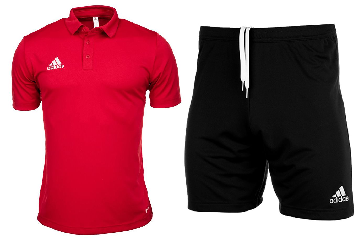 adidas dziecięcy strój sportowy koszulka spodenki Entrada 22 Polo H57495/H57502