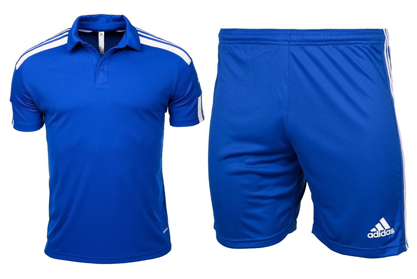 adidas dziecięcy strój sportowy koszulka spodenki Squadra 21 Polo GP6425/GK9156