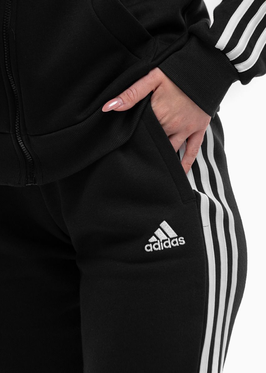 adidas Komplet damski Essentials 3-Stripes Full-Zip Fleece HZ5743/HZ5753