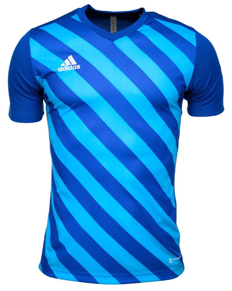 adidas Męski strój sportowy koszulka spodenki Entrada 22 Gfx Jsy HF0116/H57504