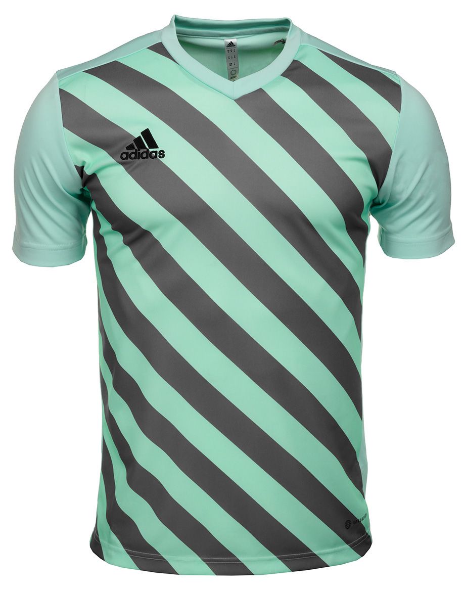 adidas Męski strój sportowy koszulka spodenki Entrada 22 Gfx Jsy HF0119/H57504