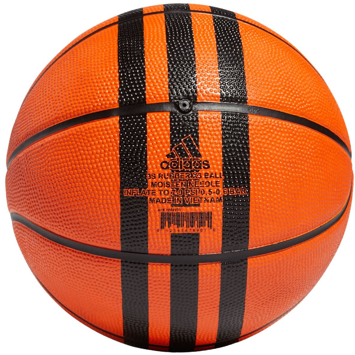 adidas Piłka do koszykówki 3-Stripes Rubber X3 HM4970