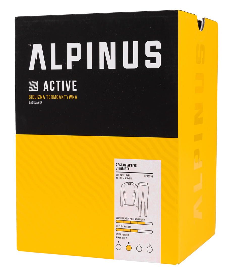 Alpinus Bielizna termoaktywna damska Active Base Layer Set GT43253