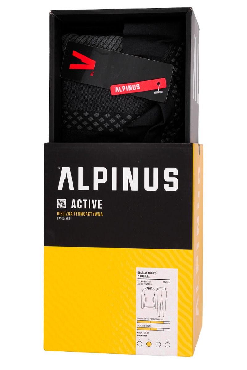 Alpinus Bielizna termoaktywna damska Active Base Layer Set GT43253