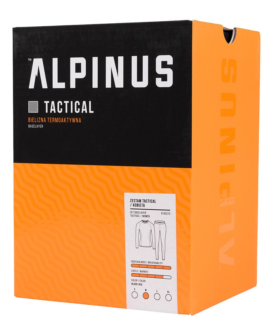 Alpinus Bielizna termoaktywna damska Tactical Base Layer Set GT43272