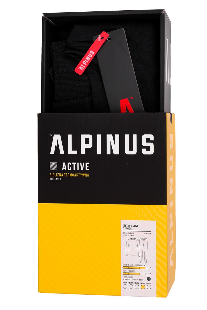 Alpinus Bielizna termoaktywna dla dzieci Active Set GT43204