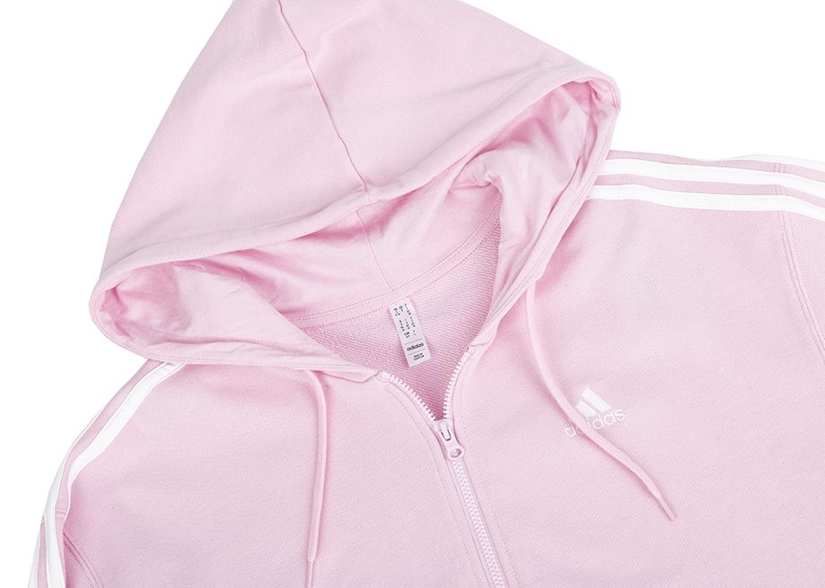 adidas Bluza damska Essentials 3-Stripes FT Oversized Full-Zip Hoodie IR6132