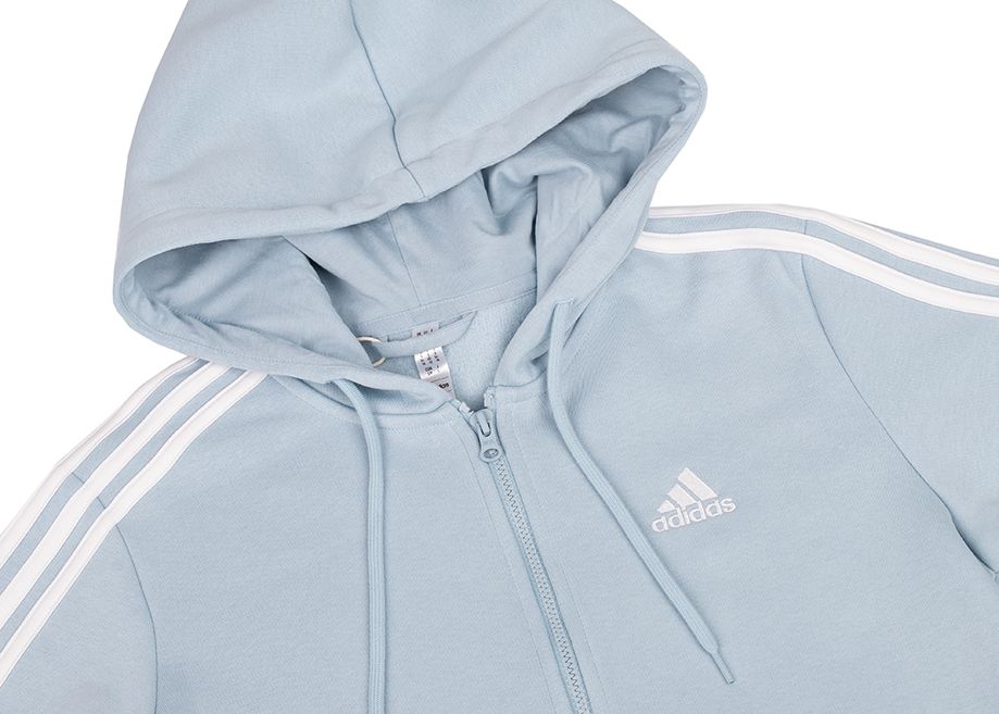 adidas Bluza damska Essentials FL 3S Full-Zip Hoodie IR6076