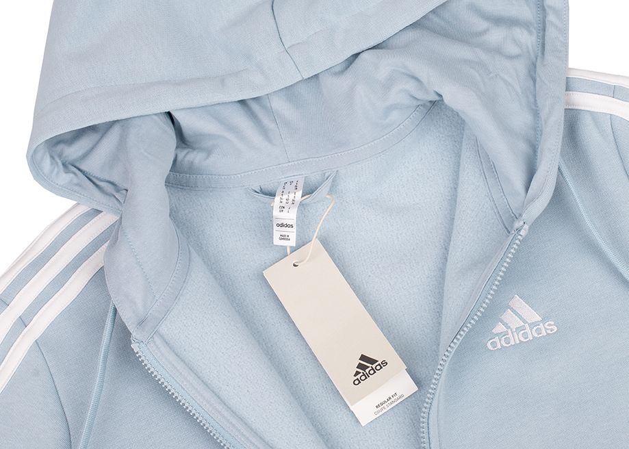 adidas Bluza damska Essentials FL 3S Full-Zip Hoodie IR6076