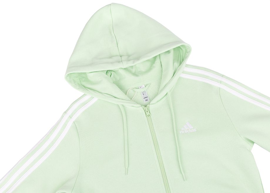 adidas Bluza damska Essentials FL 3S Full-Zip Hoodie IR6077