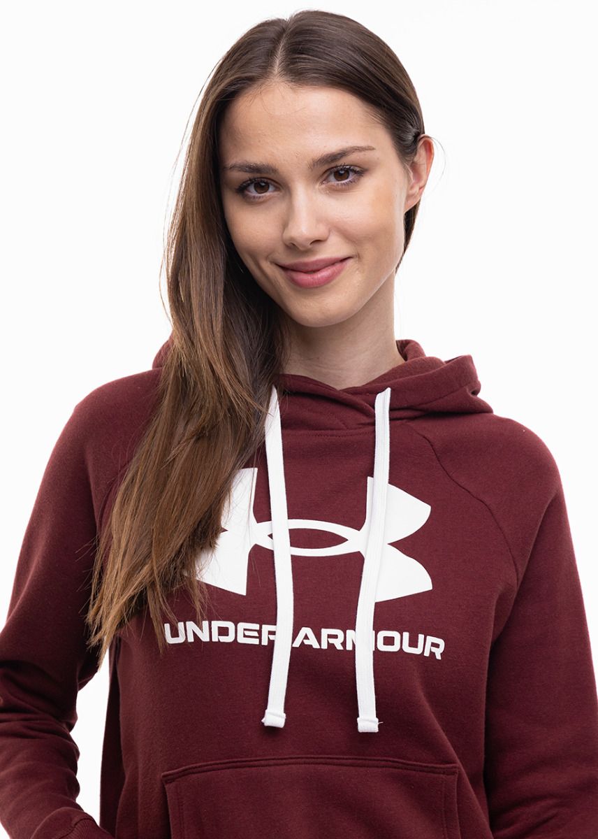 Under Armour Bluza damska z kapturem Rival Fleece Logo Hoodie 1356318 690