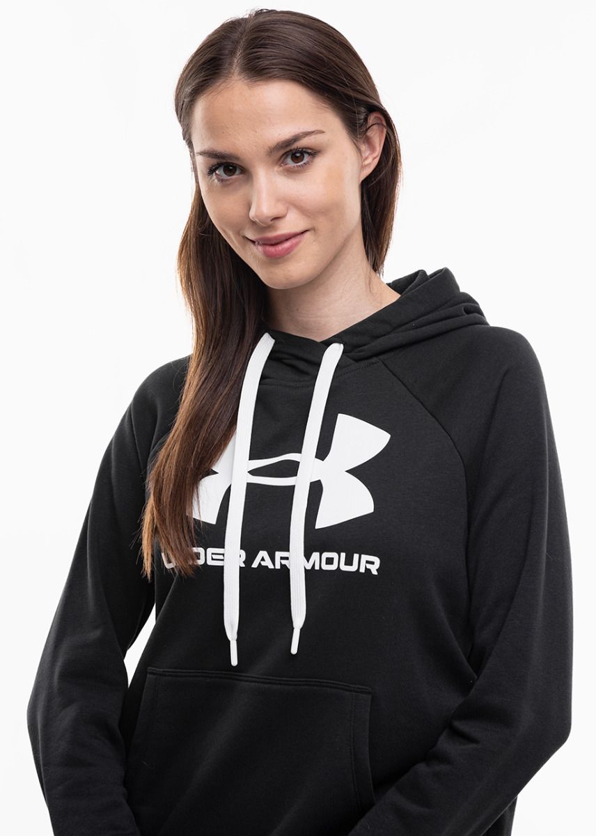 Under Armour Bluza Damska Z Kapturem Rival Fleece Logo Hoodie 1356318 001