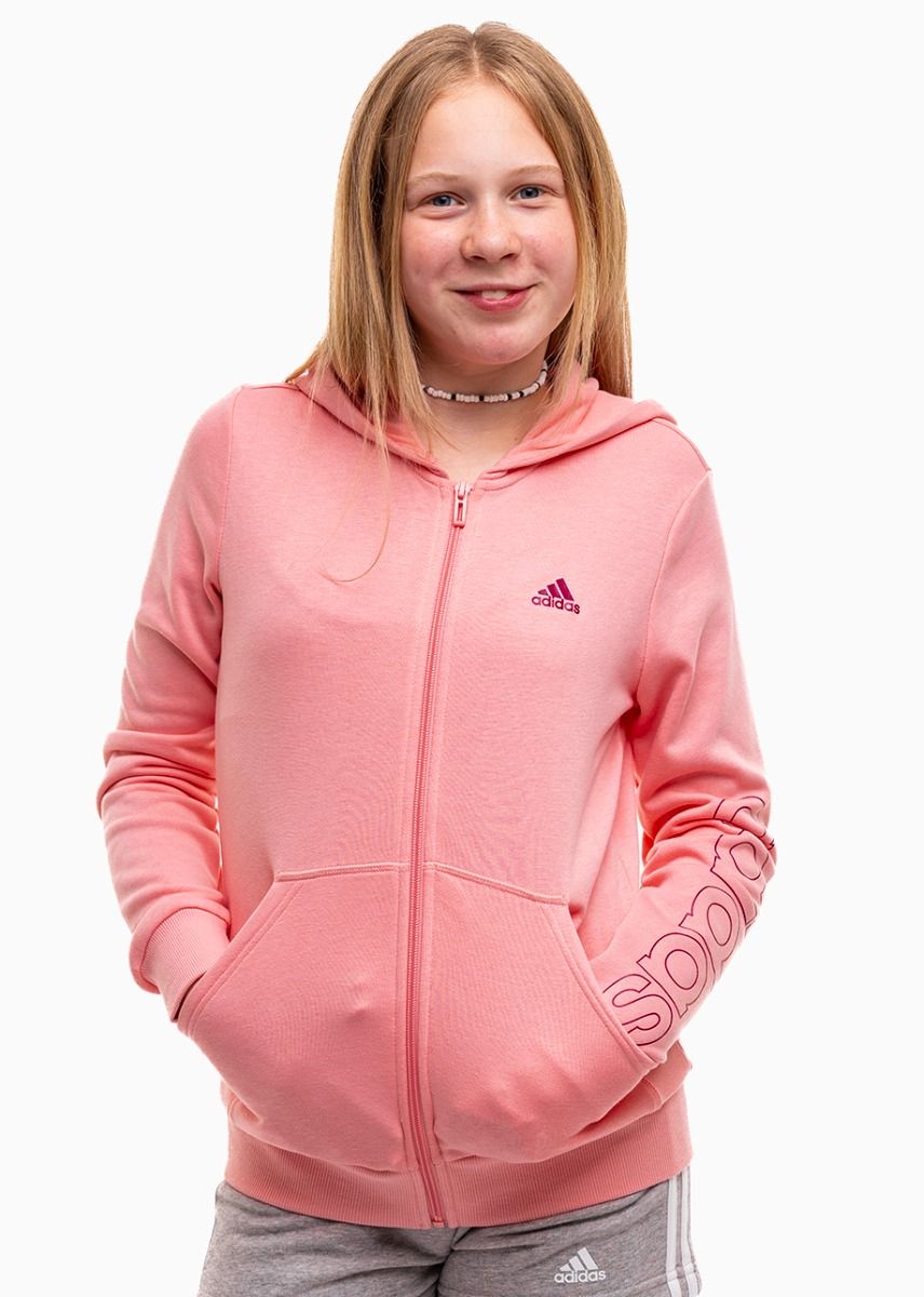 adidas Bluza dla dzieci Essentials Full-Zip Hoodie HD HE1968