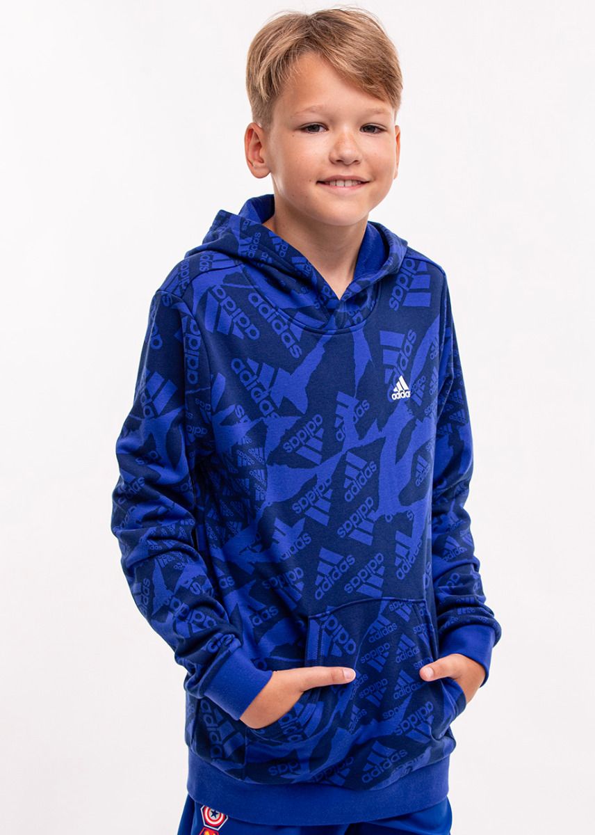 adidas Bluza dla dzieci Essentials Allover Print HD IS2555